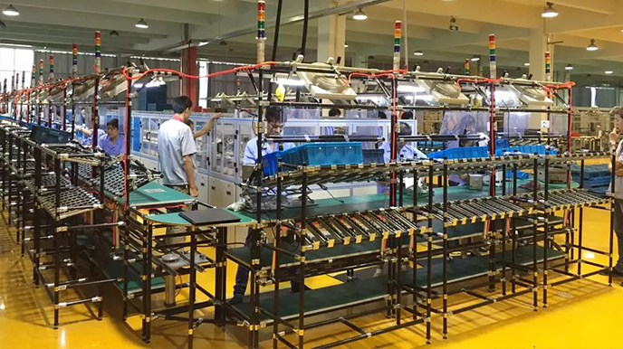 某醫(yī)療企業(yè)生產線案例